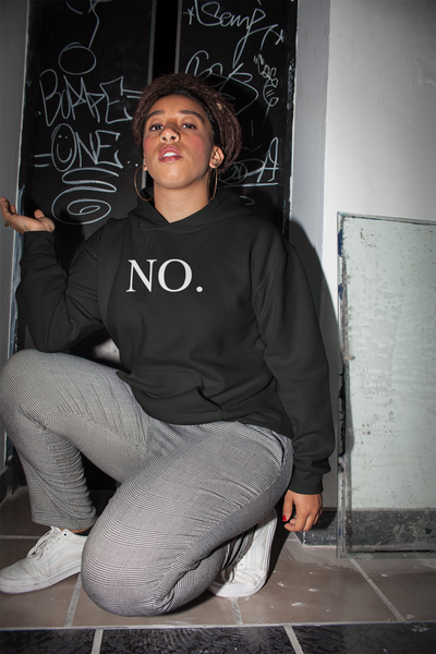 NO. Hoodie (Black)